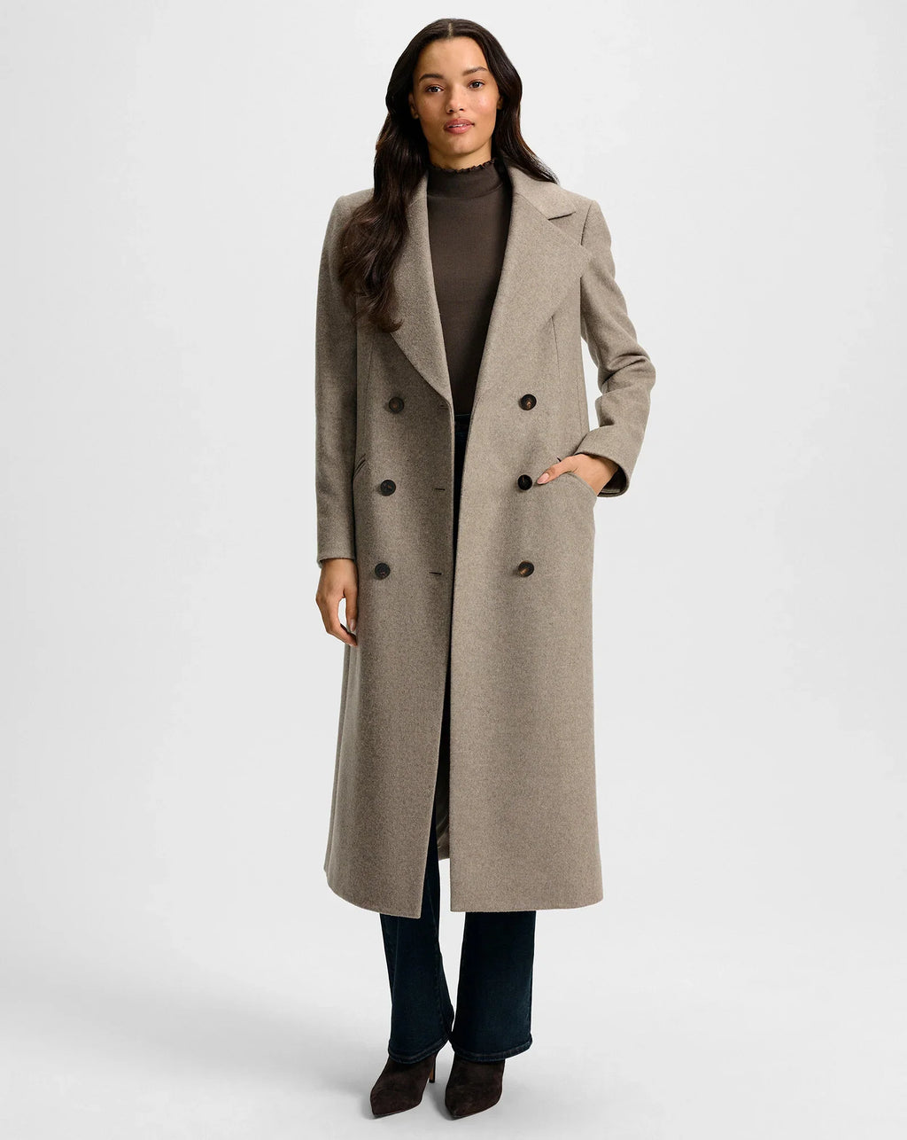 Seth Wool-Cashmere Dickey Coat