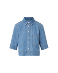 Spruce Denim Button-Down Shirt