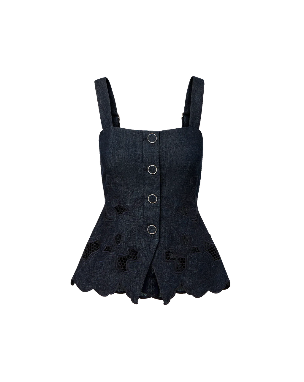 Mirielle Eyelet Tank Top