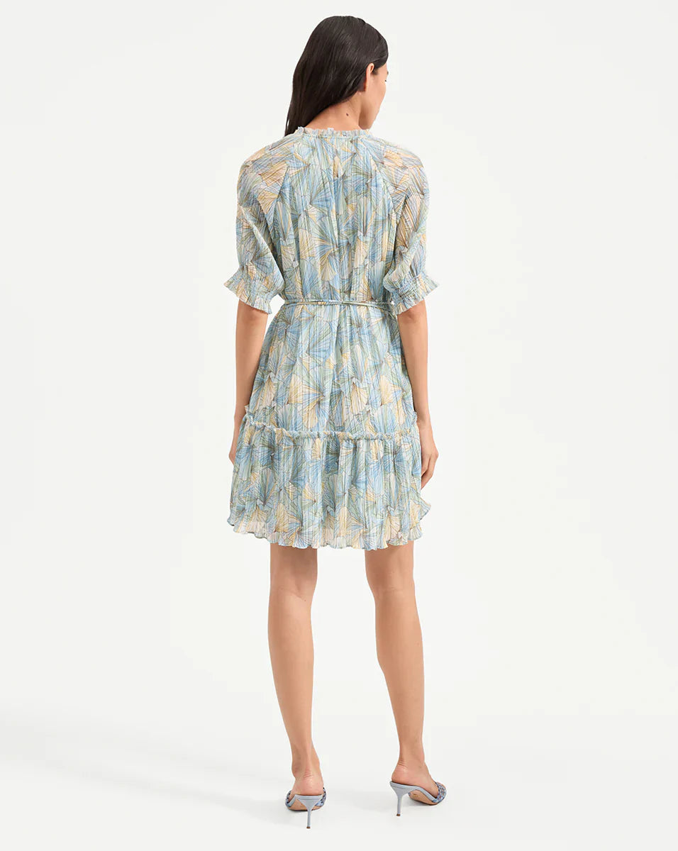 Dorrie Pleated Mini Dress