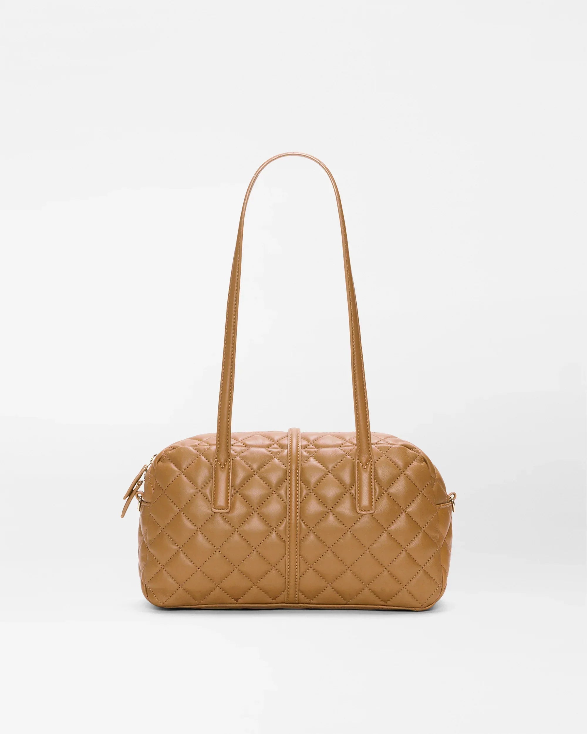 Caramel Leather Small Astor Satchel