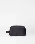 Black Bleecker Triple Compartment Dopp Kit