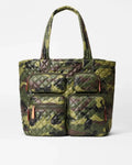 Green Camo Large Metro Travel Tote