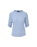 Waldorf Ruched-Sleeve T-Shirt