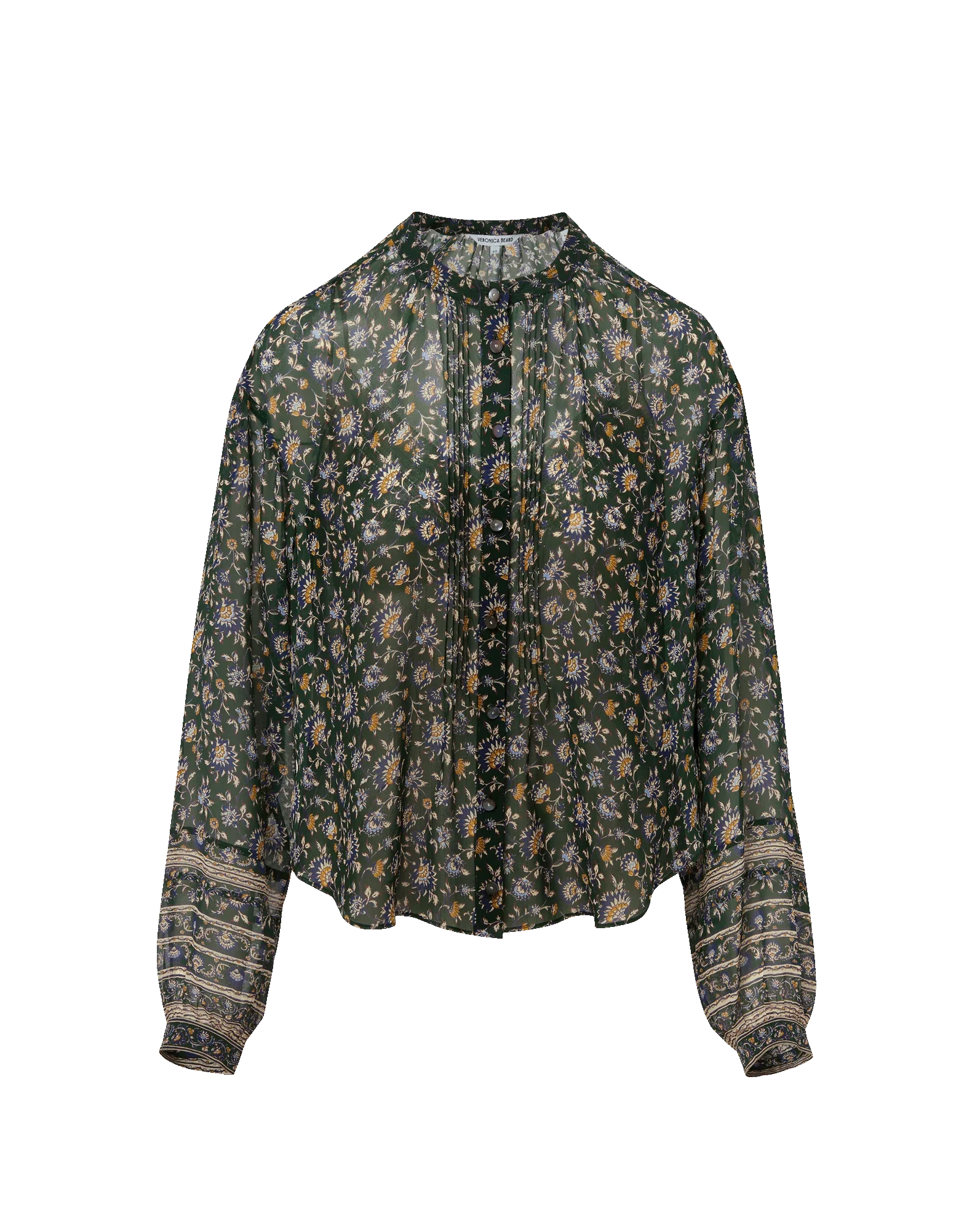 Lollie Floral Button-Down Blouse
