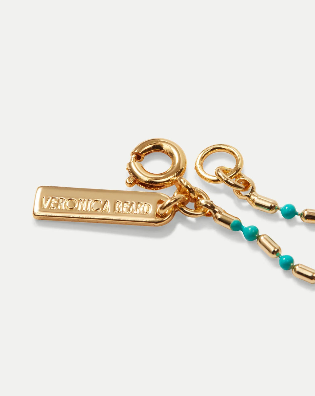 Enamel Bead Chain Necklace