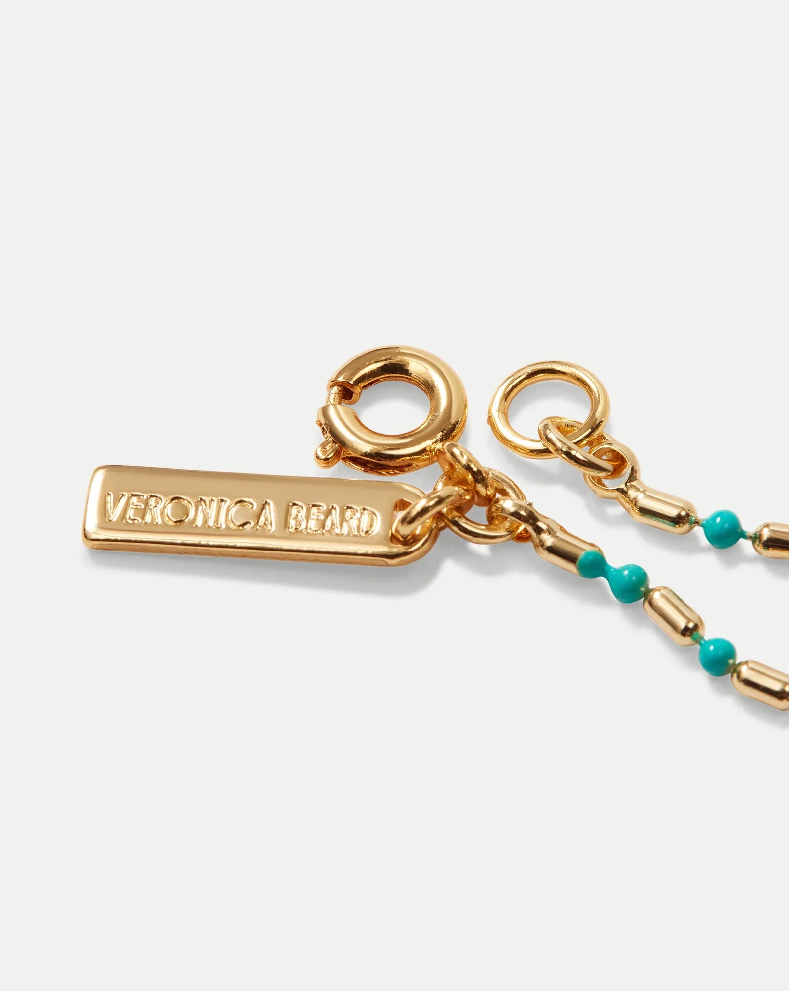 Enamel Bead Chain Necklace