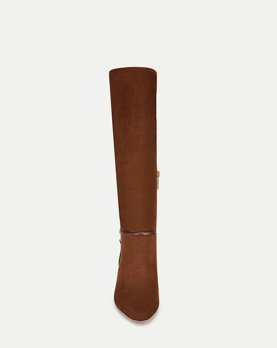 Kenzie Mid-Heel Tall Boot | Wide-Calf
