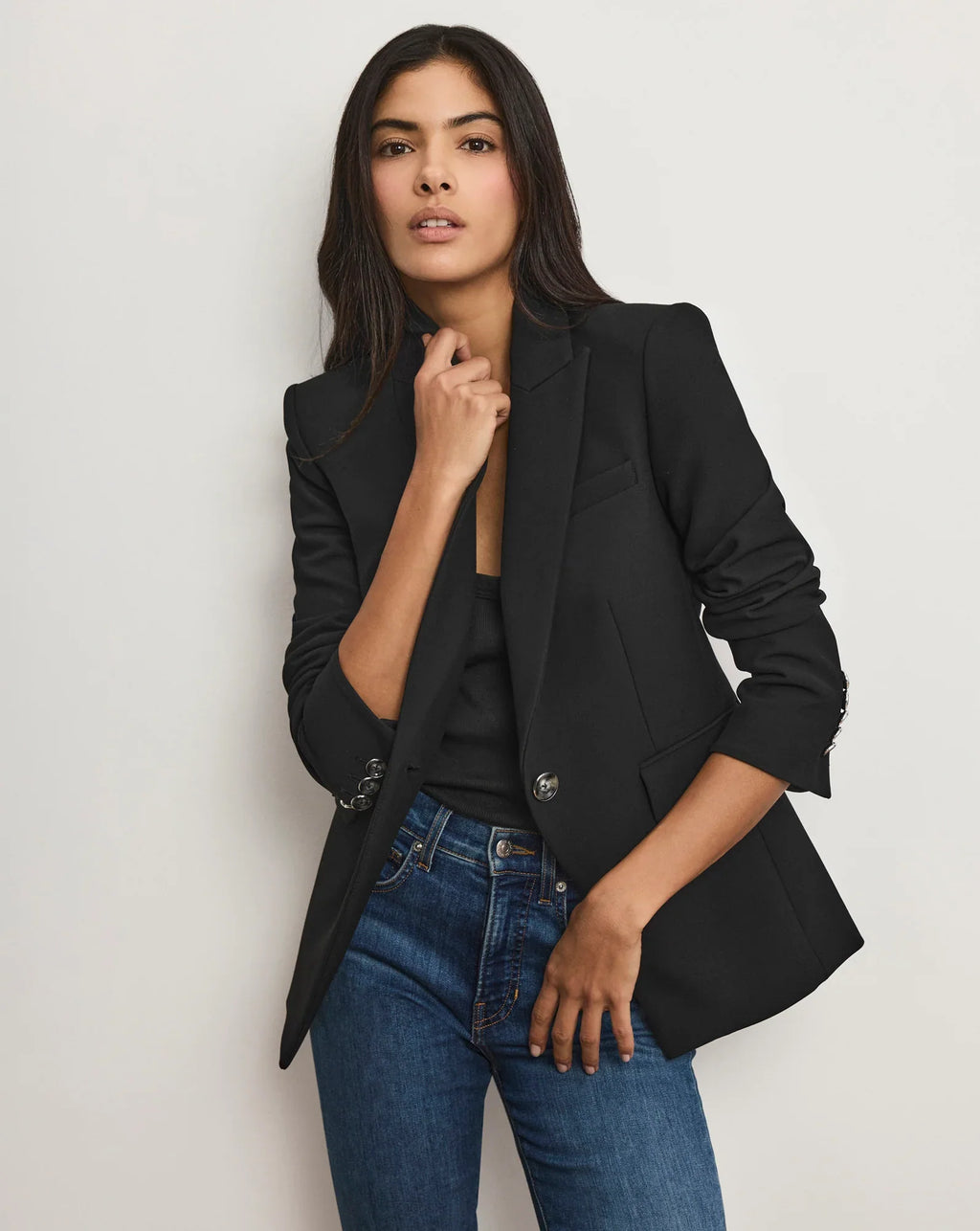 Miller Single-Breasted Dickey Jacket