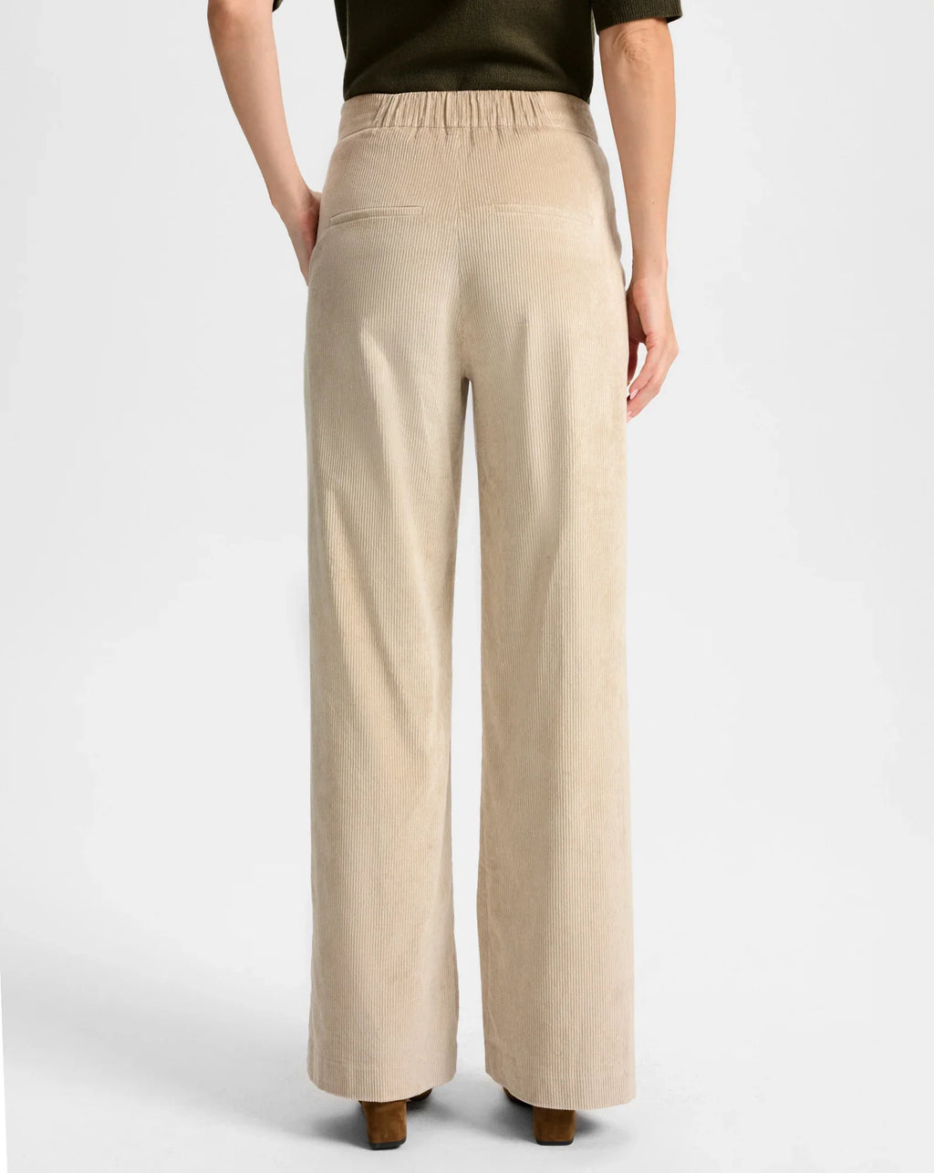 Grigore Corduroy Wide-Leg Pant