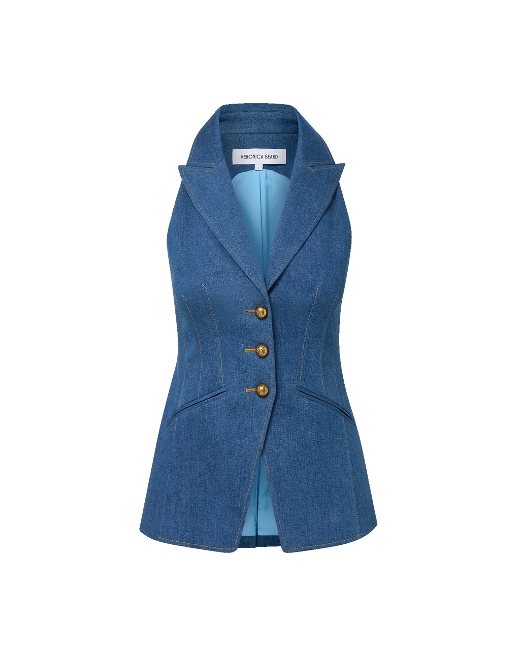 Costa Denim Vest