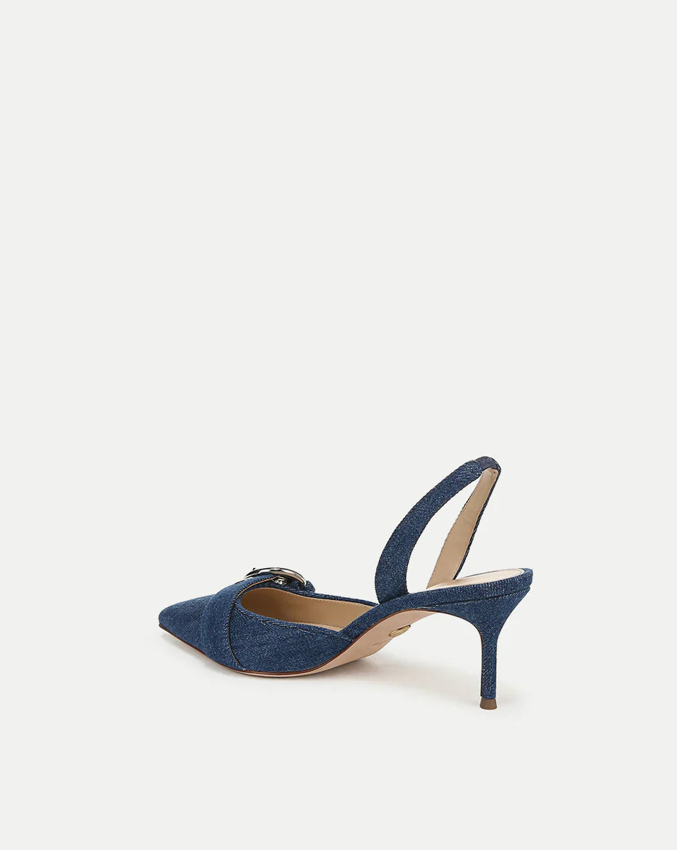 Roxy Denim Slingback Pump