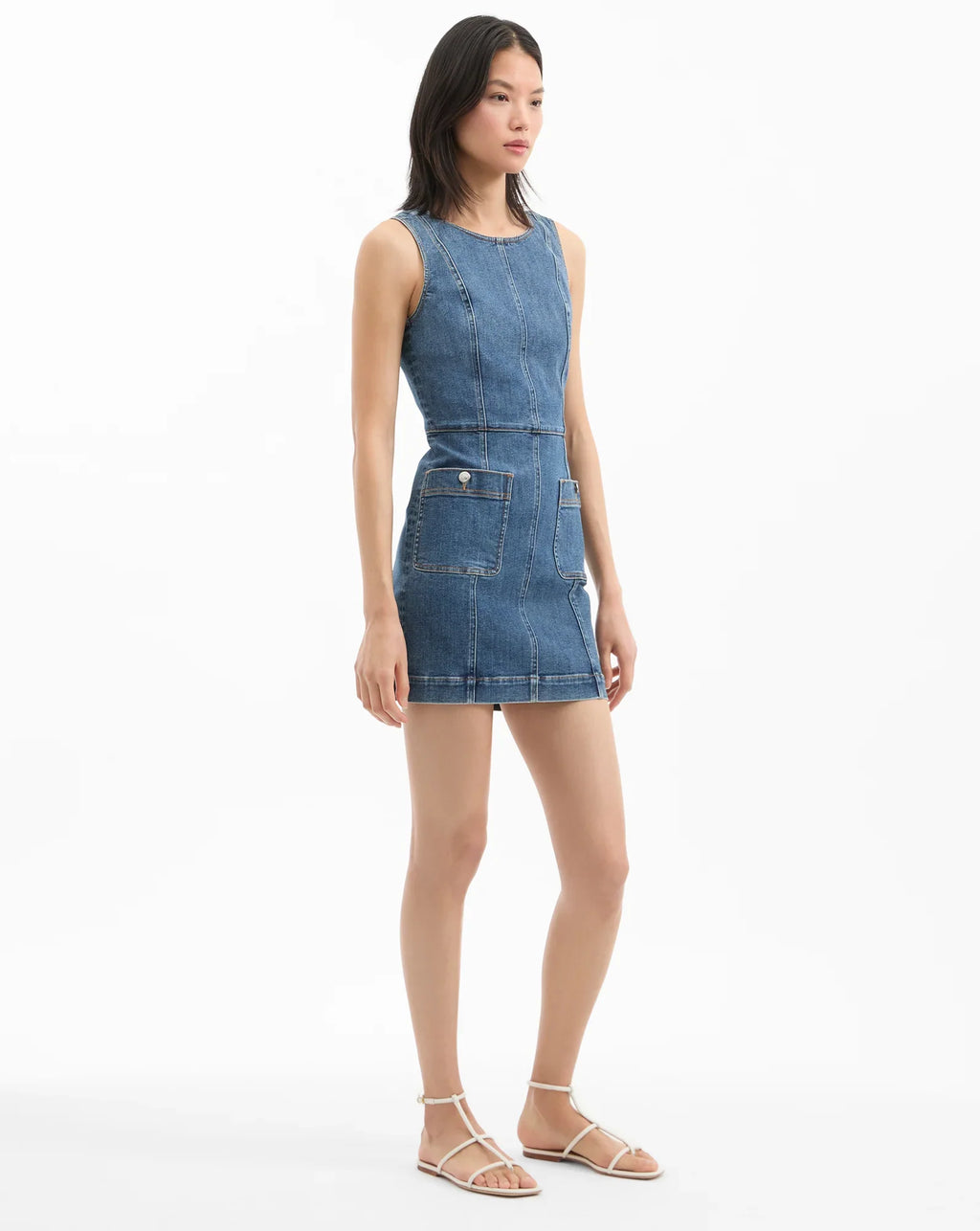 Zaire Denim Mini Dress