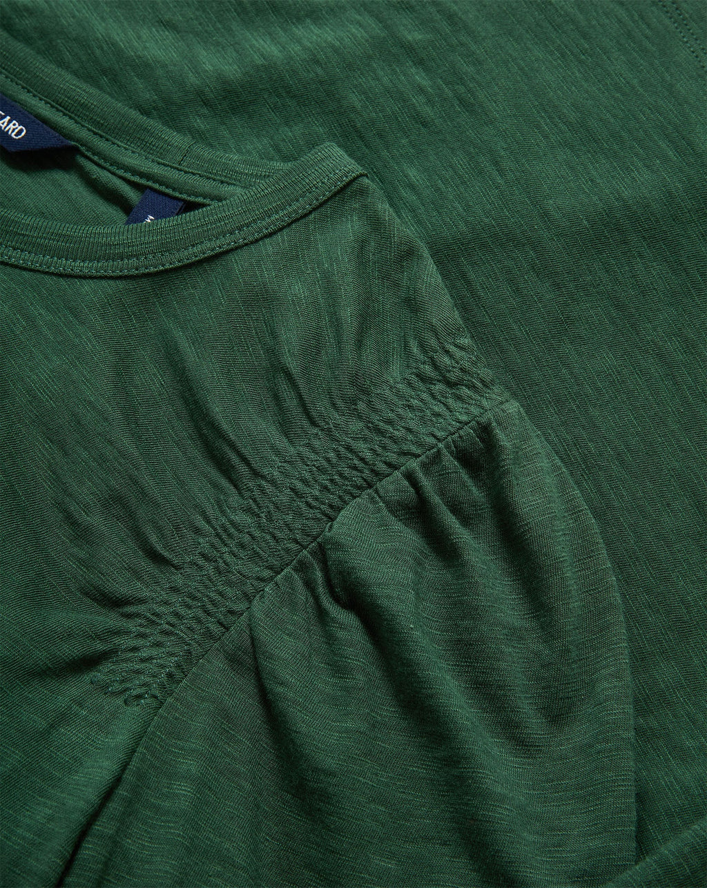 Bouvet Smocked-Shoulder T-Shirt