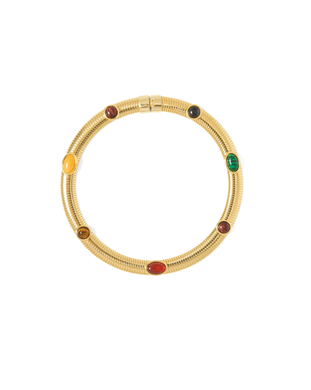 Embellished Tubogas Collar Necklace