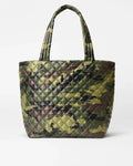 Green Camo Simple Metro Tote