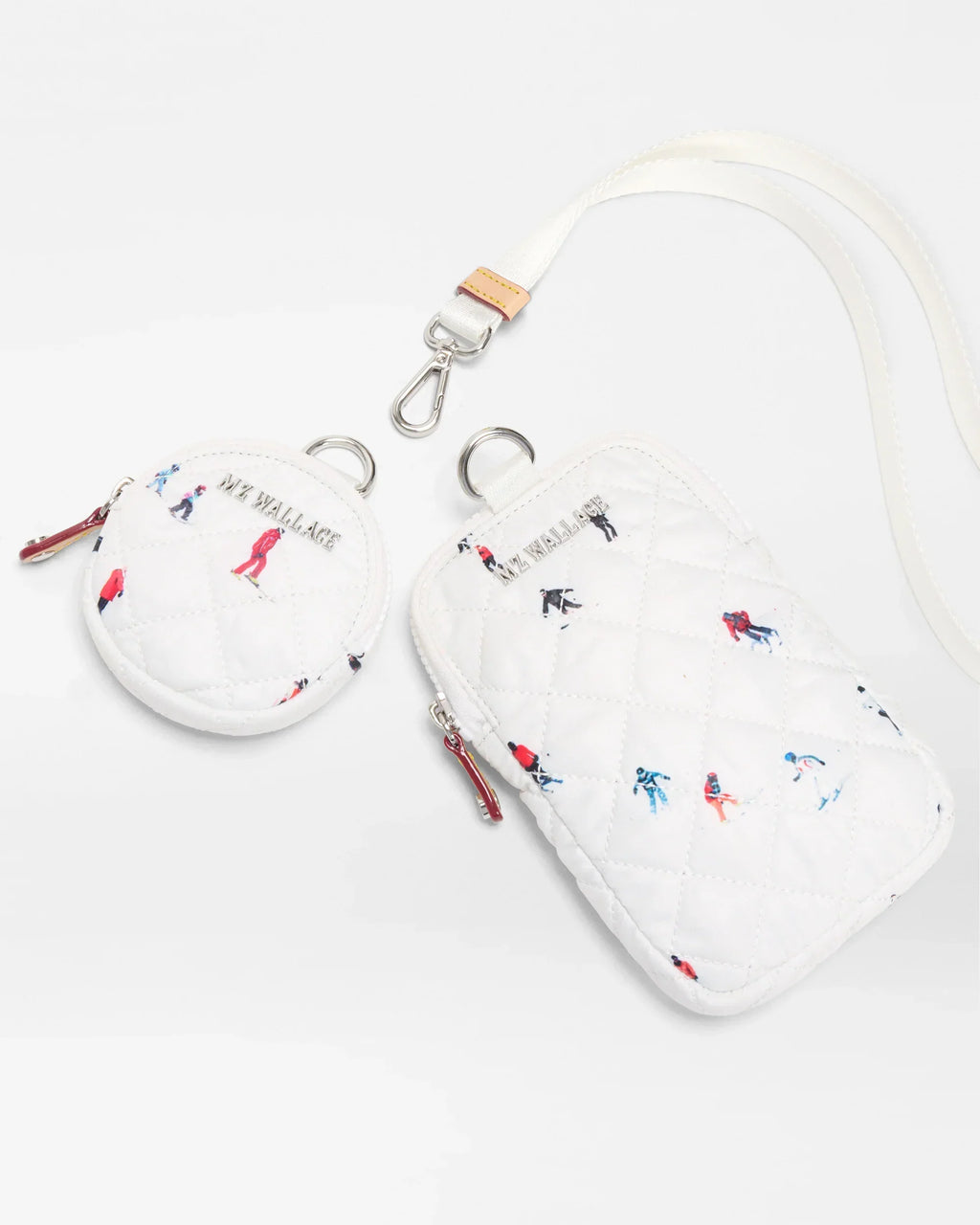 Dede Ski Print Metro Pouch Lanyard