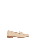 Penny Suede Chain-Link Loafer