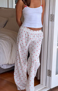 Alexea Cherry Print Pajama Pants