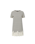 Rhue Striped Lace Mini Dress