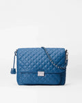 French Blue Large Crosby Lock Crossbody