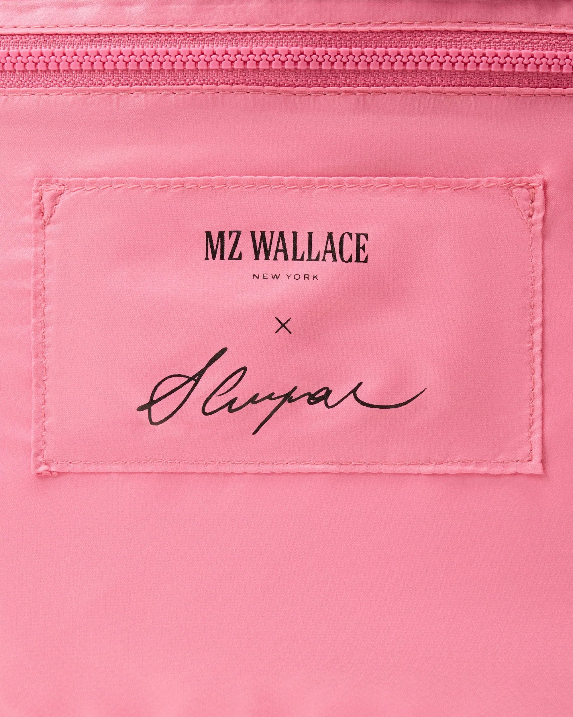 Peony/Magenta on Pink Metro Clutch