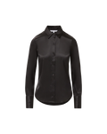 Monique Silk Button-Down Shirt