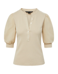 Coralee Puff-Sleeve Tee