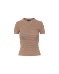 Pruitt Striped Ribbed T-Shirt