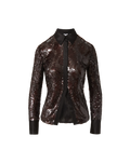 Matty Sequin Button-Down Shirt