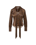 Francine Tie-Neck Blouse