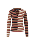 Dilia Striped Button-Down T-Shirt