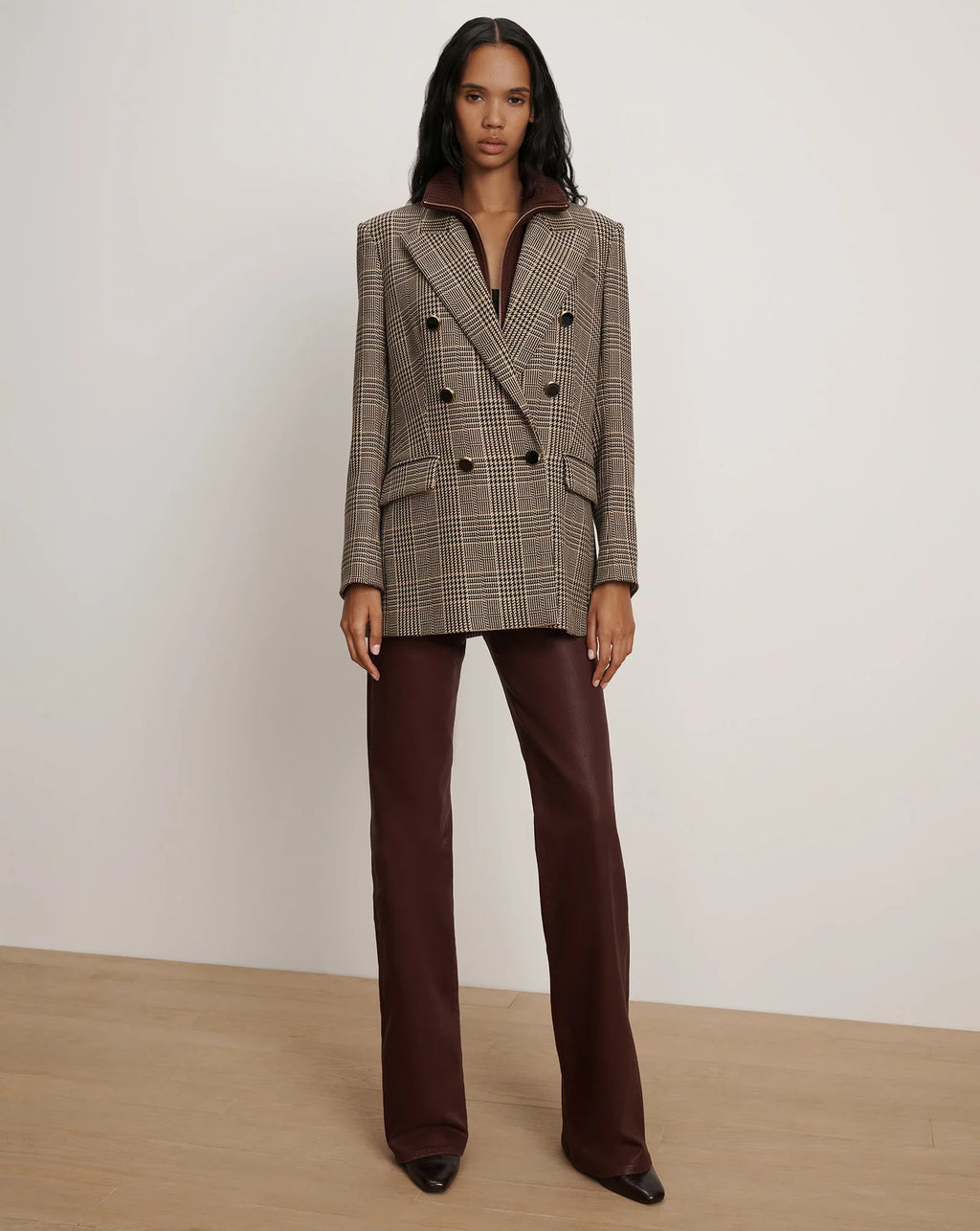 Rhys Houndstooth Dickey Jacket