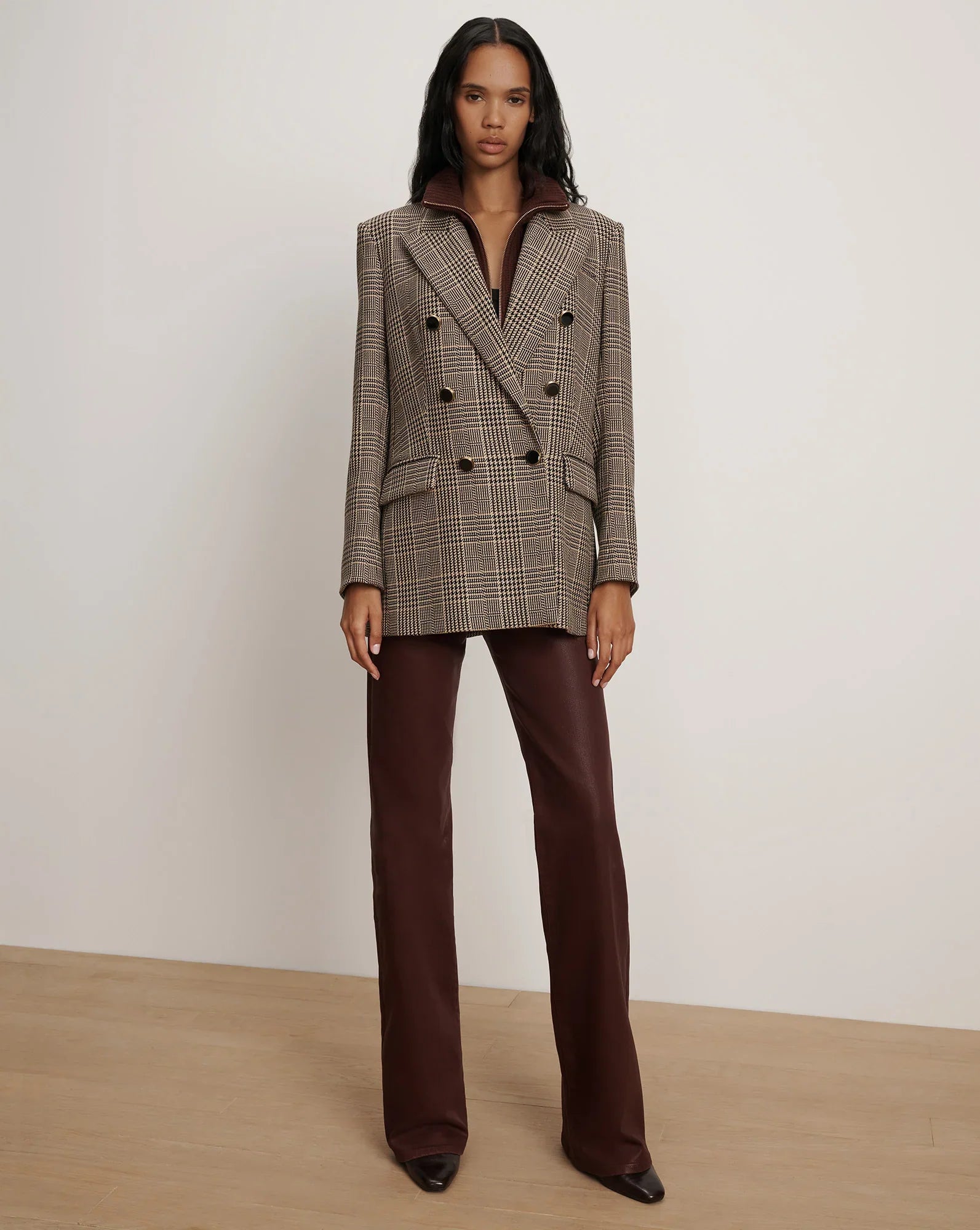 Rhys Houndstooth Dickey Jacket
