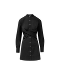 Ellers Mini Wrap Shirtdress