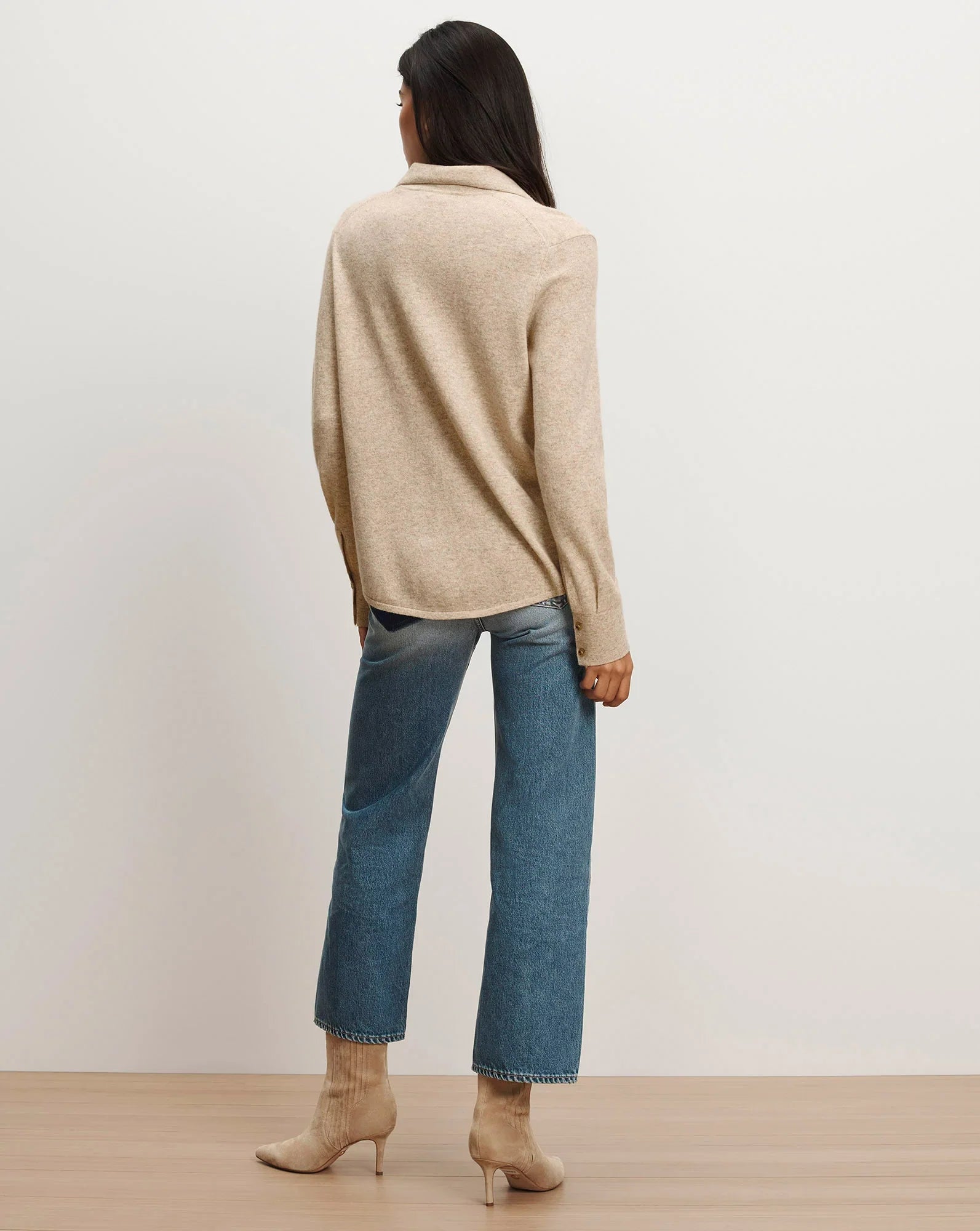 Ayton Wool-Cashmere Knit Top