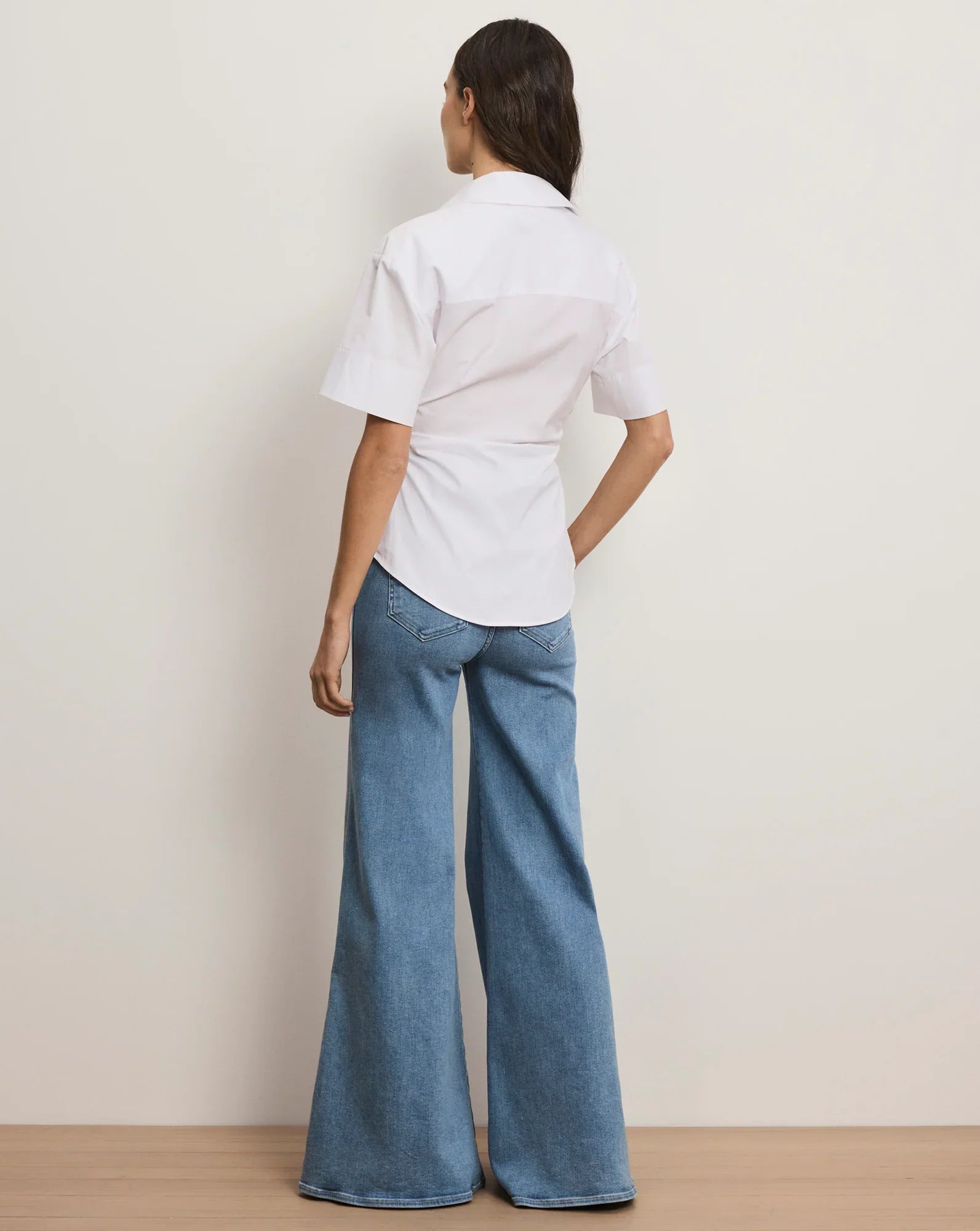 Devra Short-Sleeve Button-Down Shirt