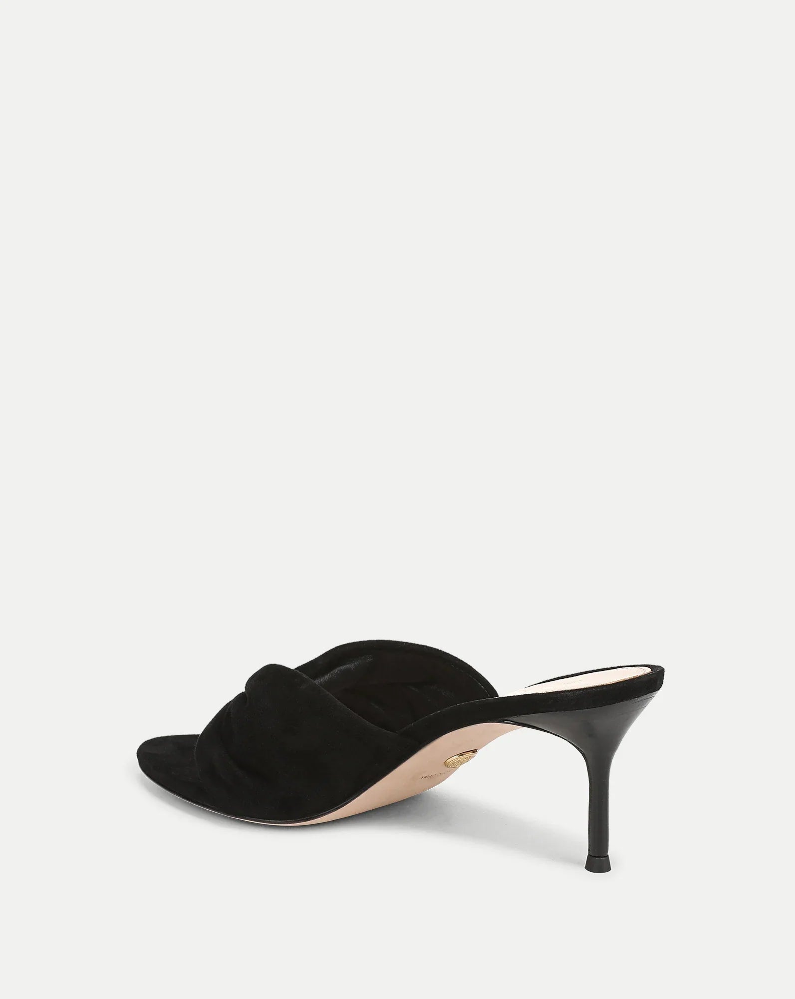 Tullia Suede Mid-Heel Sandal