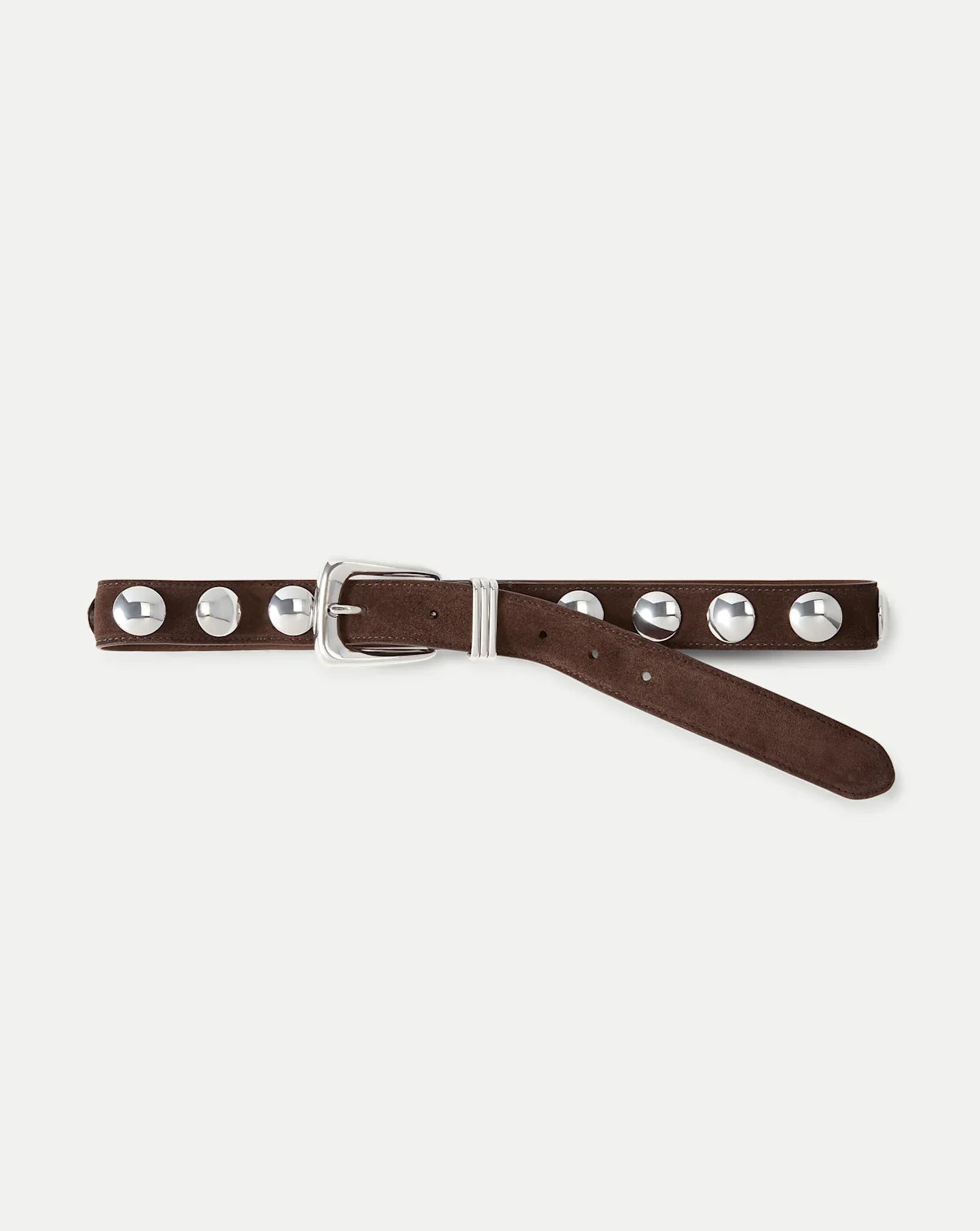 Arch Suede Studded Belt