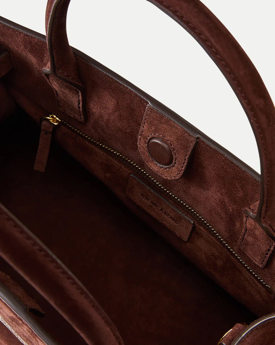 Veronica Beard Suede Dash Bag