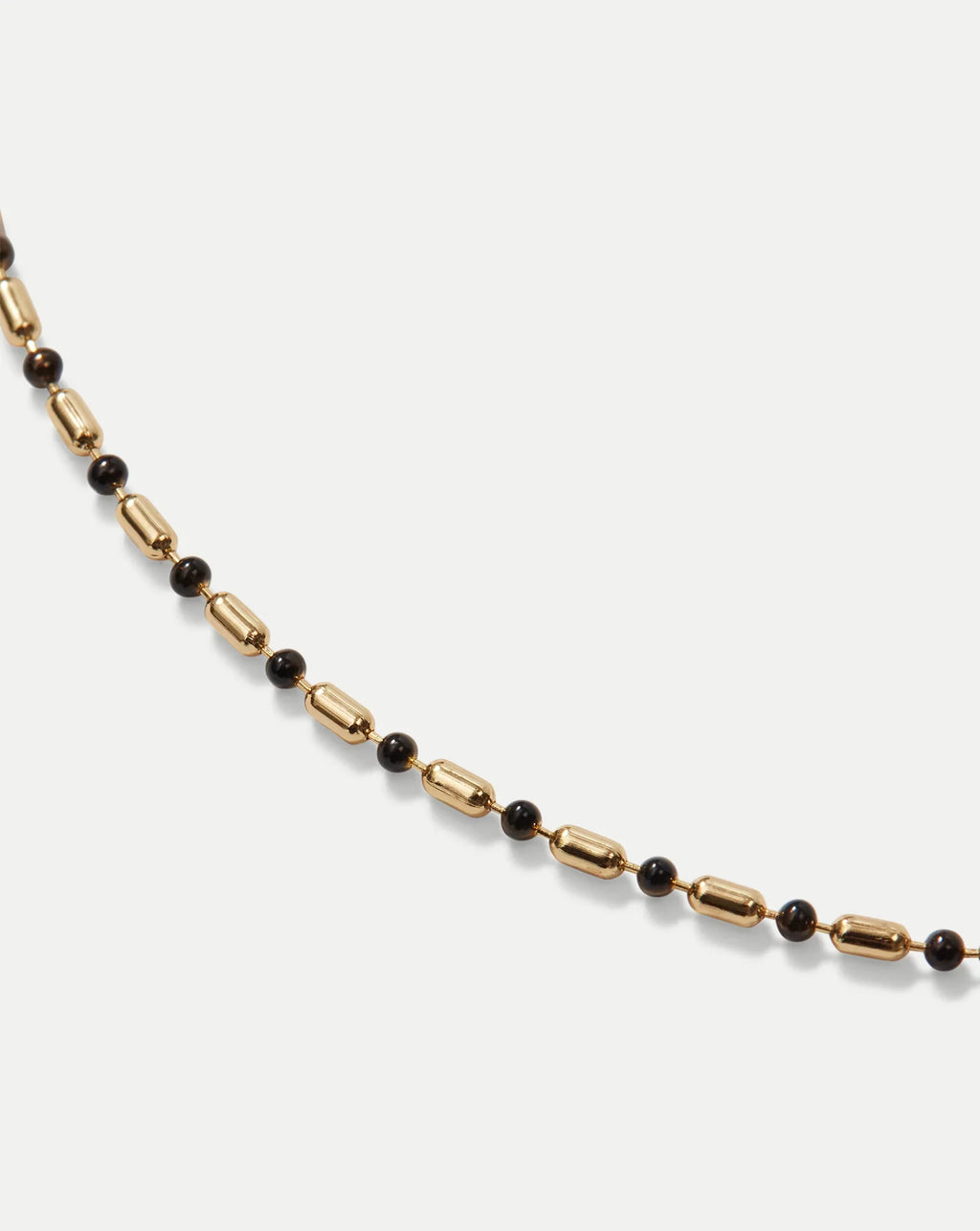 Enamel Bead Chain Necklace
