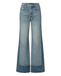 Taylor Color-Block Wide-Leg Jean