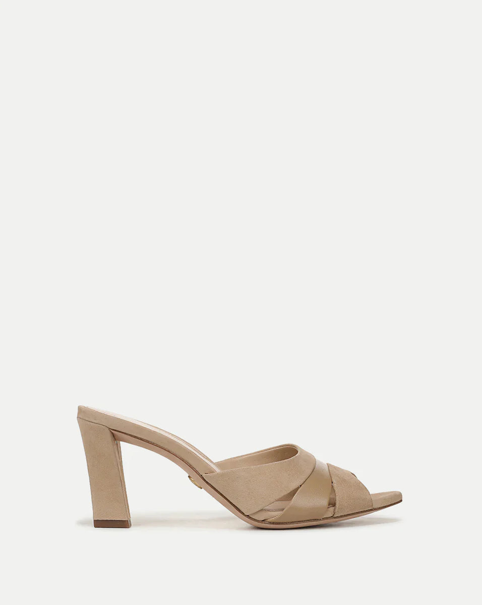 Cassiel Suede Slide Sandal