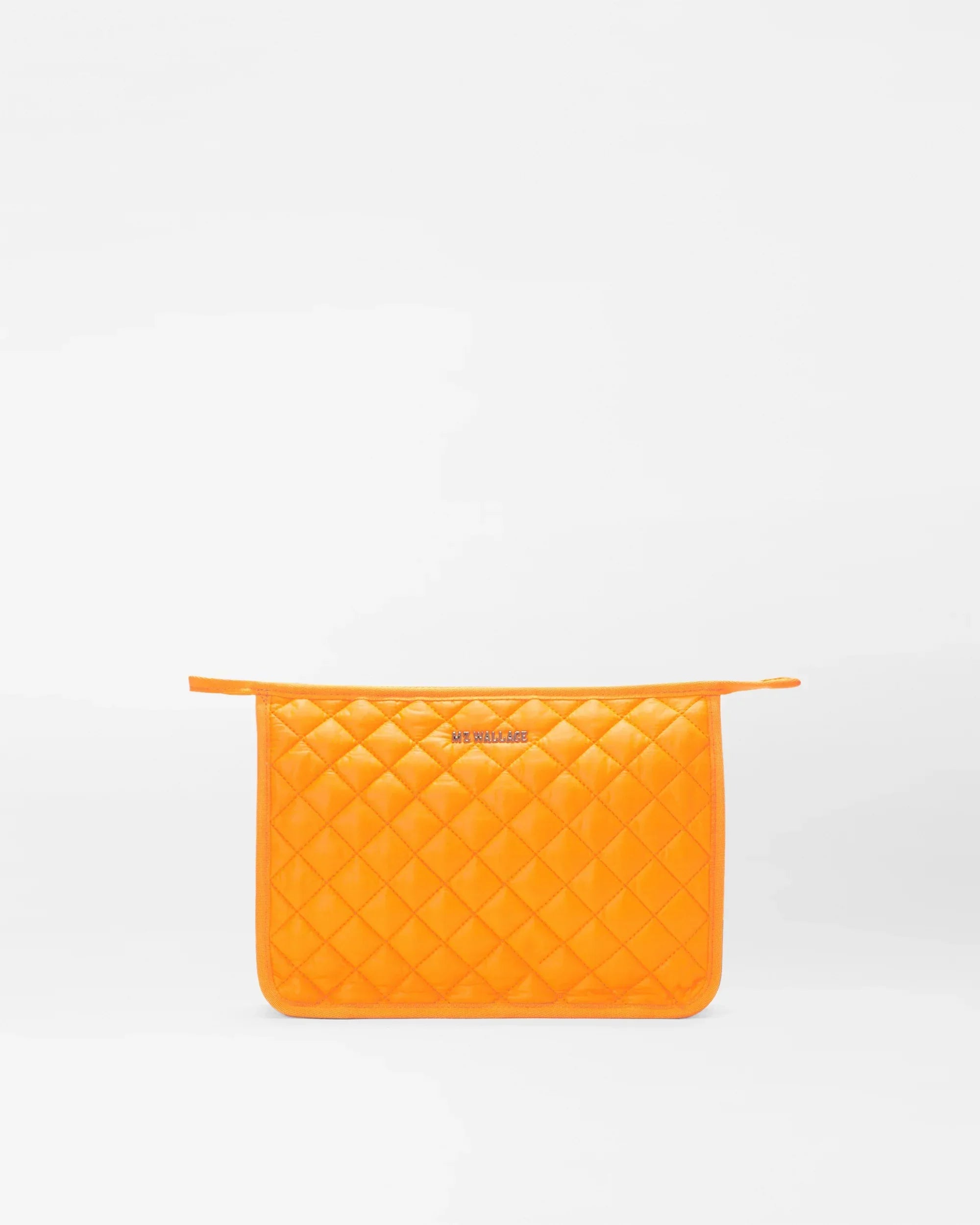 Flame Orange Personalized Metro Clutch