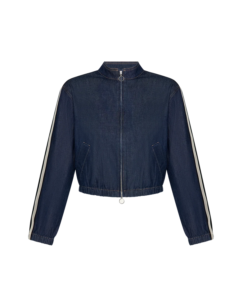 Gigi Denim Track Jacket
