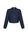 Gigi Denim Track Jacket