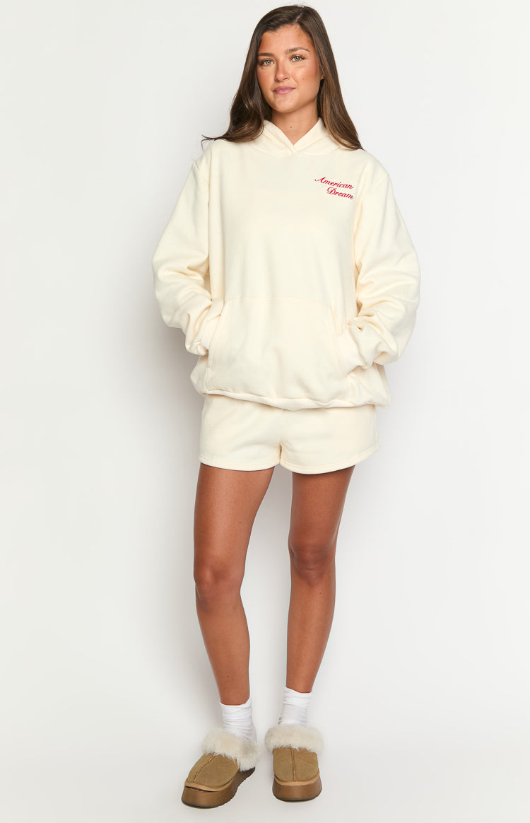 Beginning Cream American Dream Hoodie