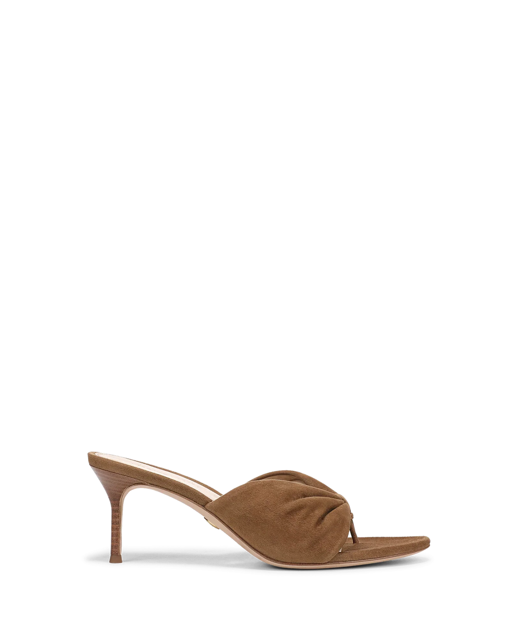Tullia Suede Mid-Heel Sandal
