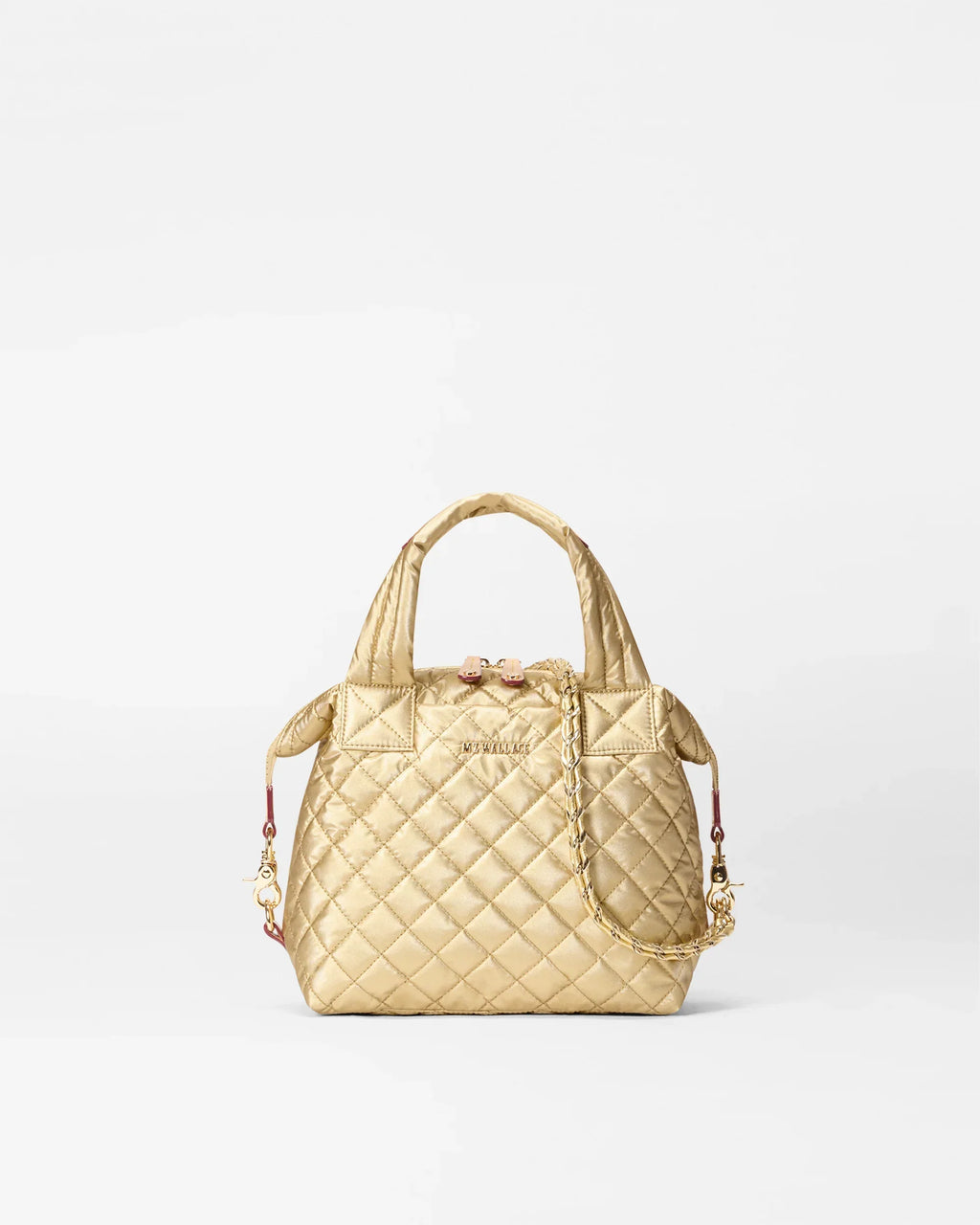 Light Gold Pearl Small Sutton Deluxe w/ Chain