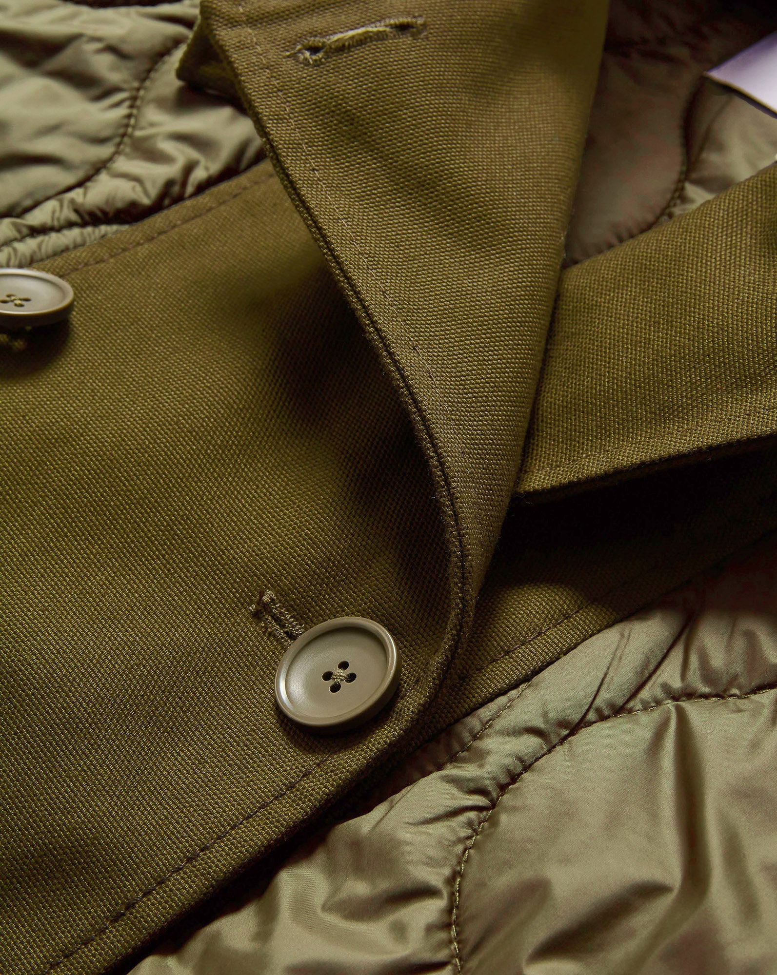 Newberry Puffer Trench Coat
